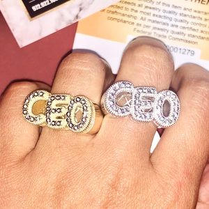 Real Diamond Men Custom Made Ring, 14k gold vermeil, Free appraisal, Huge Sale